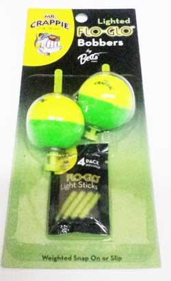Mr Crappie Lighted Flo-Glo Bobber