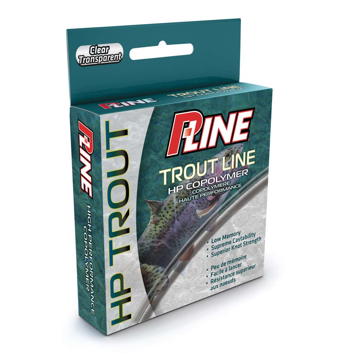 P-Line Trout Line Clear - 6 lb - 150 yd - POS - The Sportsman's Exchange