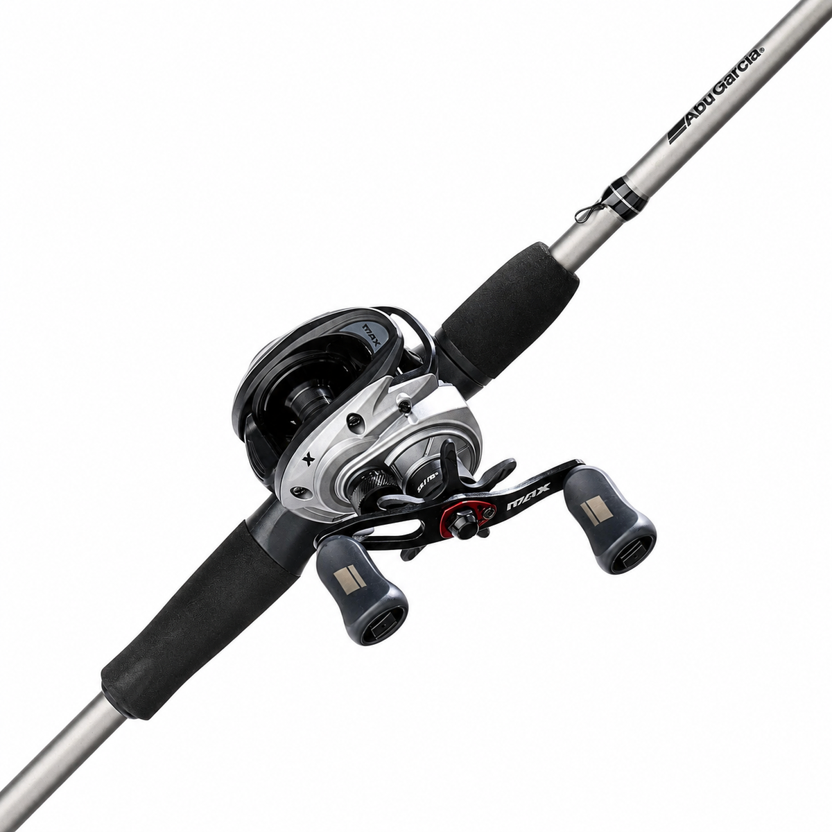 Abu Garcia Max X Baitcast Combo rod and reel setup for bass and freshwater fishing