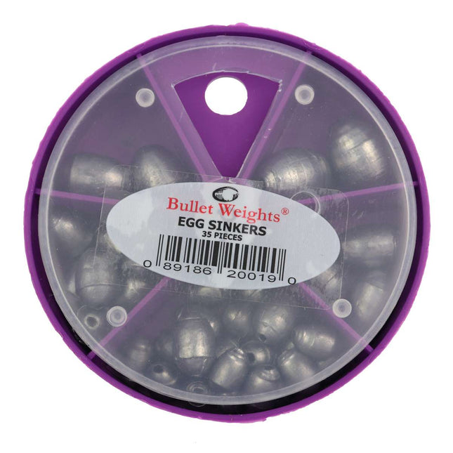 Bullet Weight Skillet Assorted Egg Sinkers