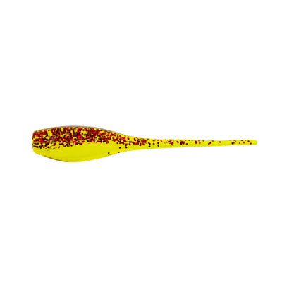 Chartreuse w Red Glitter