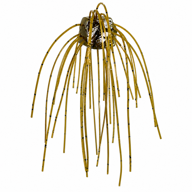 3Brothers Loaded Dice finesse bait with flowing strands for drop shot and wacky rig fishing