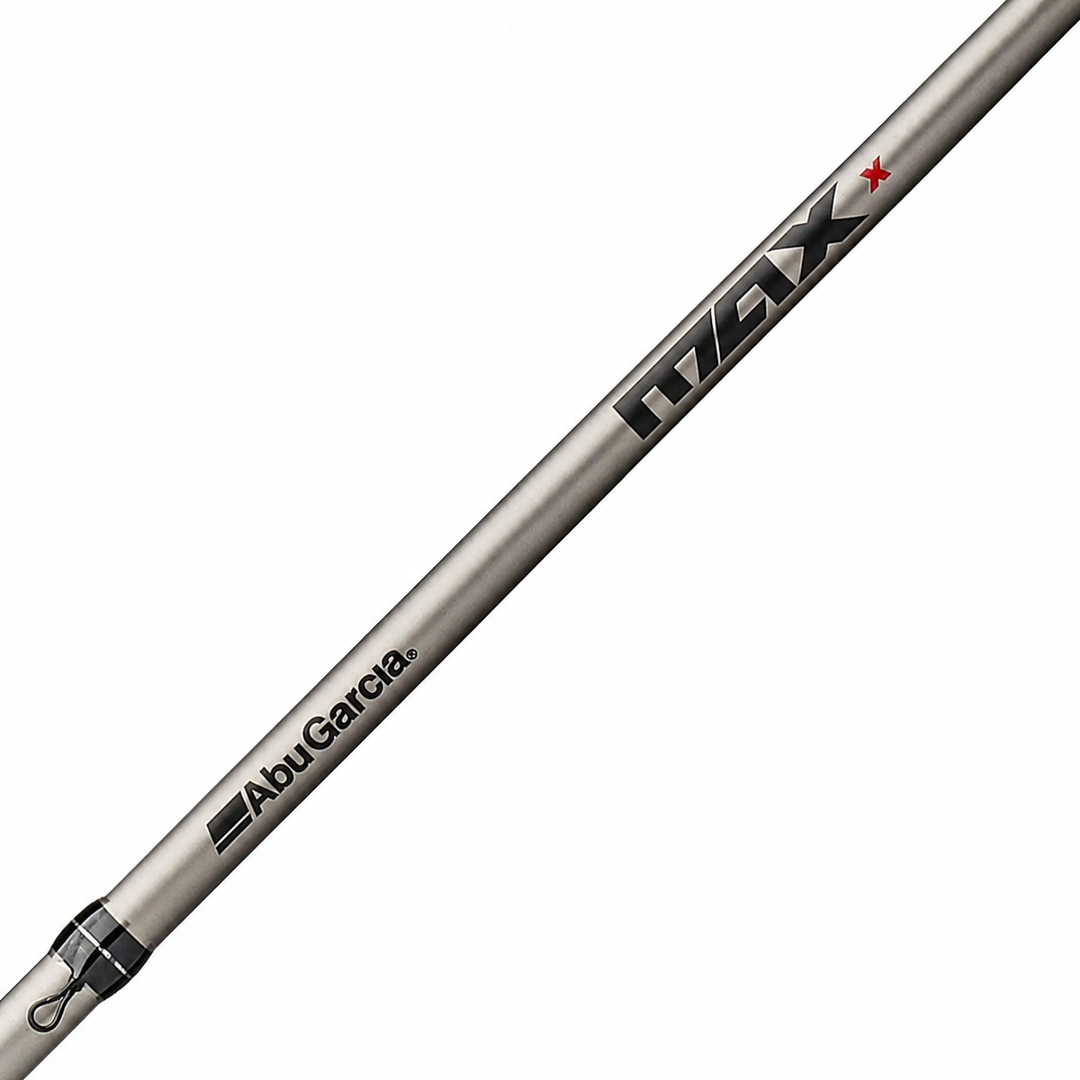 Abu Garcia Max X Baitcasting Combo with low-profile baitcast reel and graphite casting rod on white background