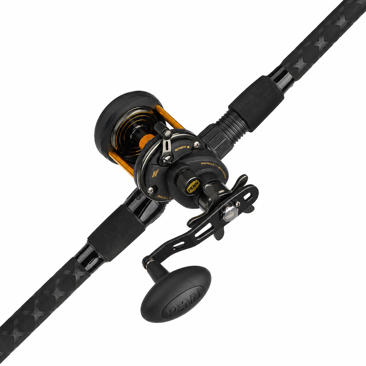 Penn Squall II Star Drag Baitcasting Combo