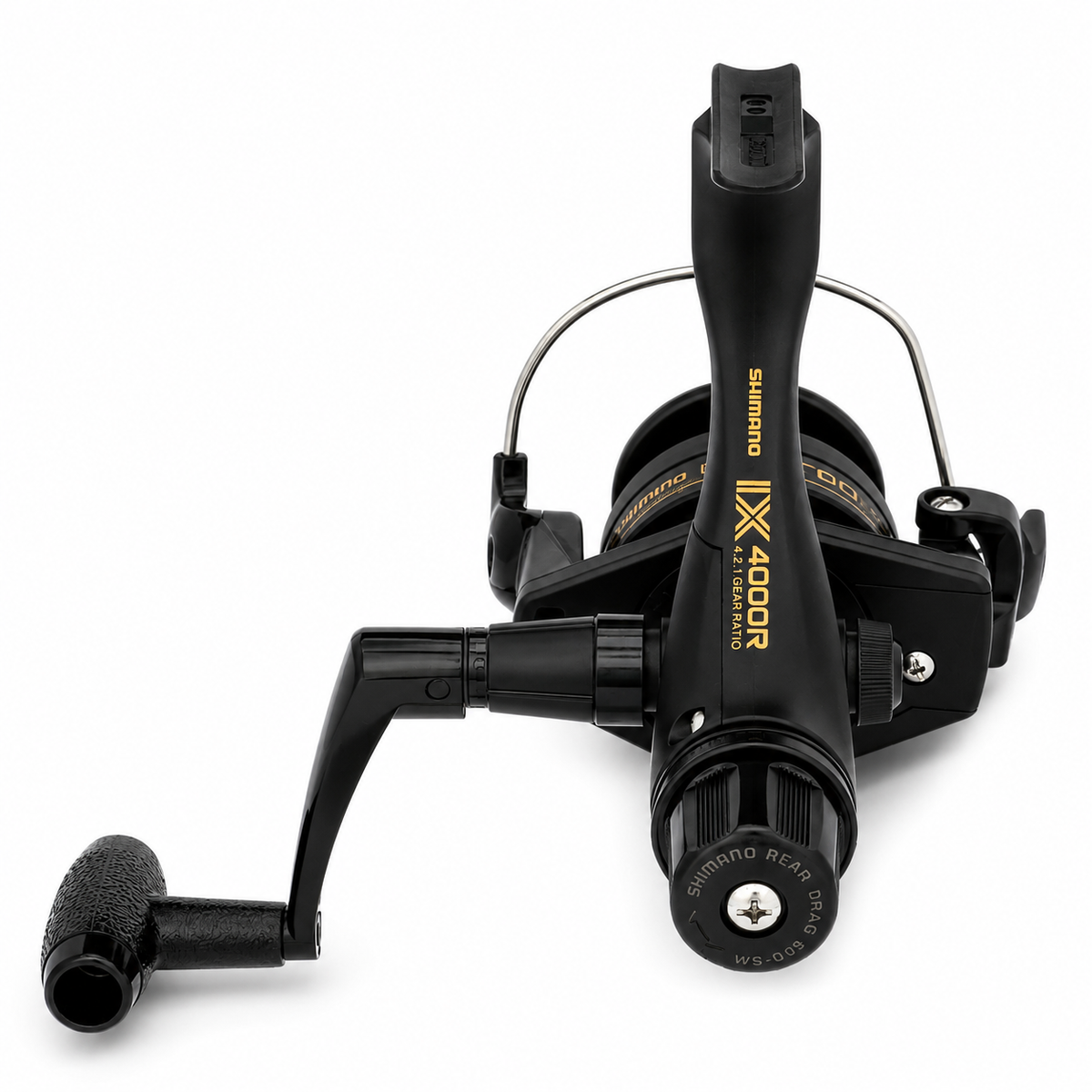 Shimano IX4000R rear drag spinning reel with QuickFire II casting system