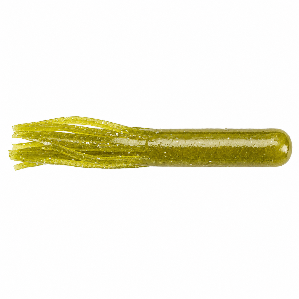 Dry Creek 3.5 inch Tournament Tube soft plastic bass bait on white background