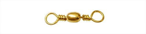 Eagle Claw Brass Barrel Swivel Size 3 5pk - The Sportsman's Exchange