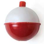 Eagle Claw Snap-On Round Floats Red/White 1'' 3pk S - The Sportsman's Exchange