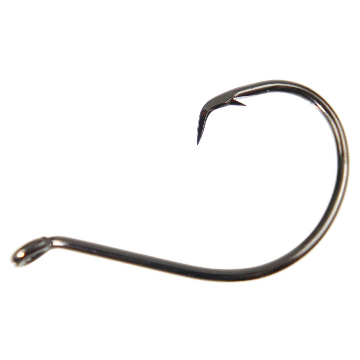 Eagle Claw Lazer Circle Up Eye Size 5/0 Platinum Black 5pk S - The Sportsman's Exchange