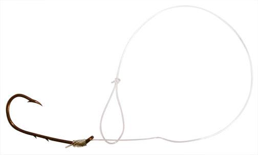 Eagle Claw Lake & Stream Snelled Baitholder Bronze Size 2 S - The Sportsman's Exchange