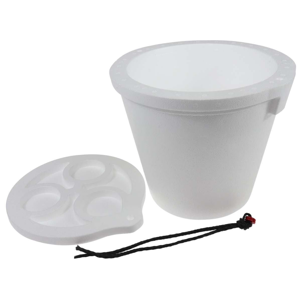 Frabill Bait Buckets Foam 8 Qt - The Sportsman's Exchange