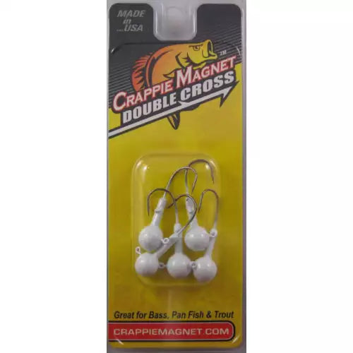 Leland Crappie Magnet Double Cross Jig Heads
