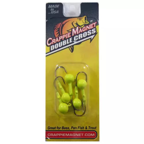 Leland Crappie Magnet Double Cross Jig Heads