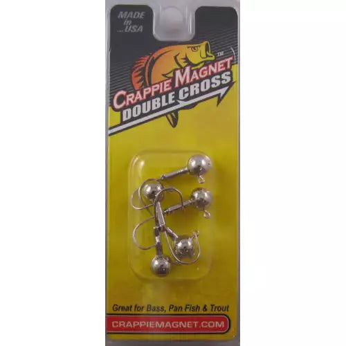 Leland Crappie Magnet Double Cross Jig Heads