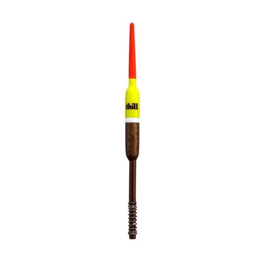Thill America's ClassicFloat Pencil 5.5''Org/Yl/Wt Spring - The Sportsman's Exchange