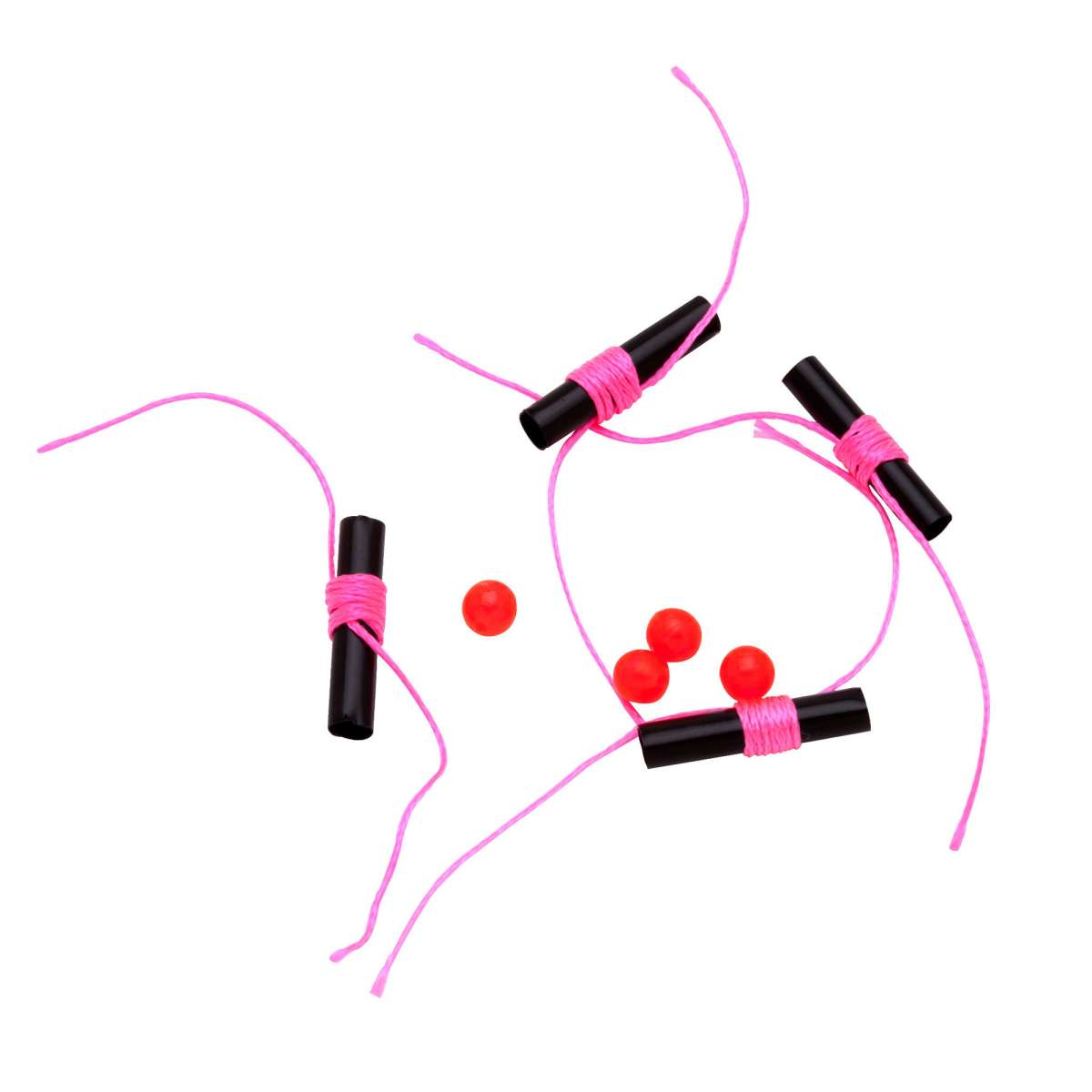Thill AF Bobber Stops/Beads Hot Pink - The Sportsman's Exchange