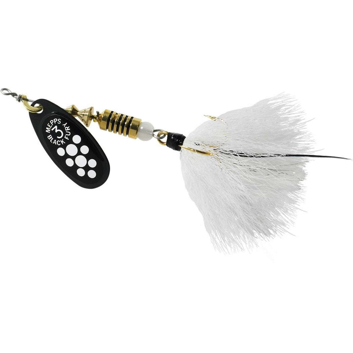 Mepps Black Fury Dressed Spinner