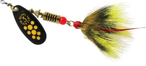 Mepps Black Fury Dressed Spinner