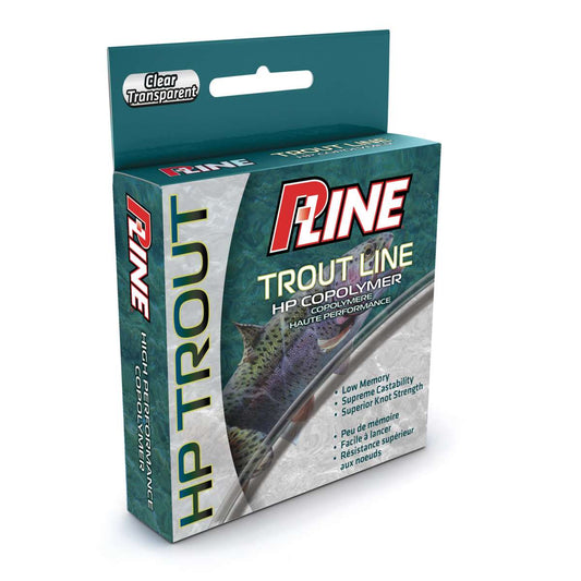 P-Line Trout Line Clear - 6 lb - 150 yd - POS - The Sportsman's Exchange