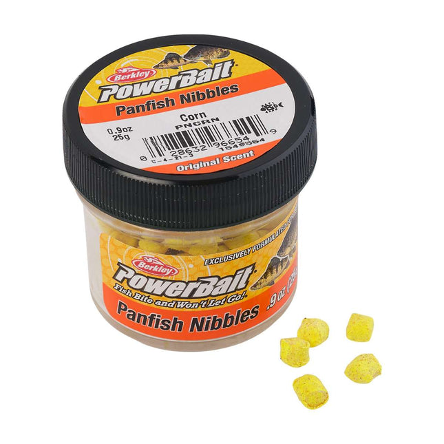 Berkley PB Panfish Nibbles 0.9oz Corn - POS - The Sportsman's Exchange