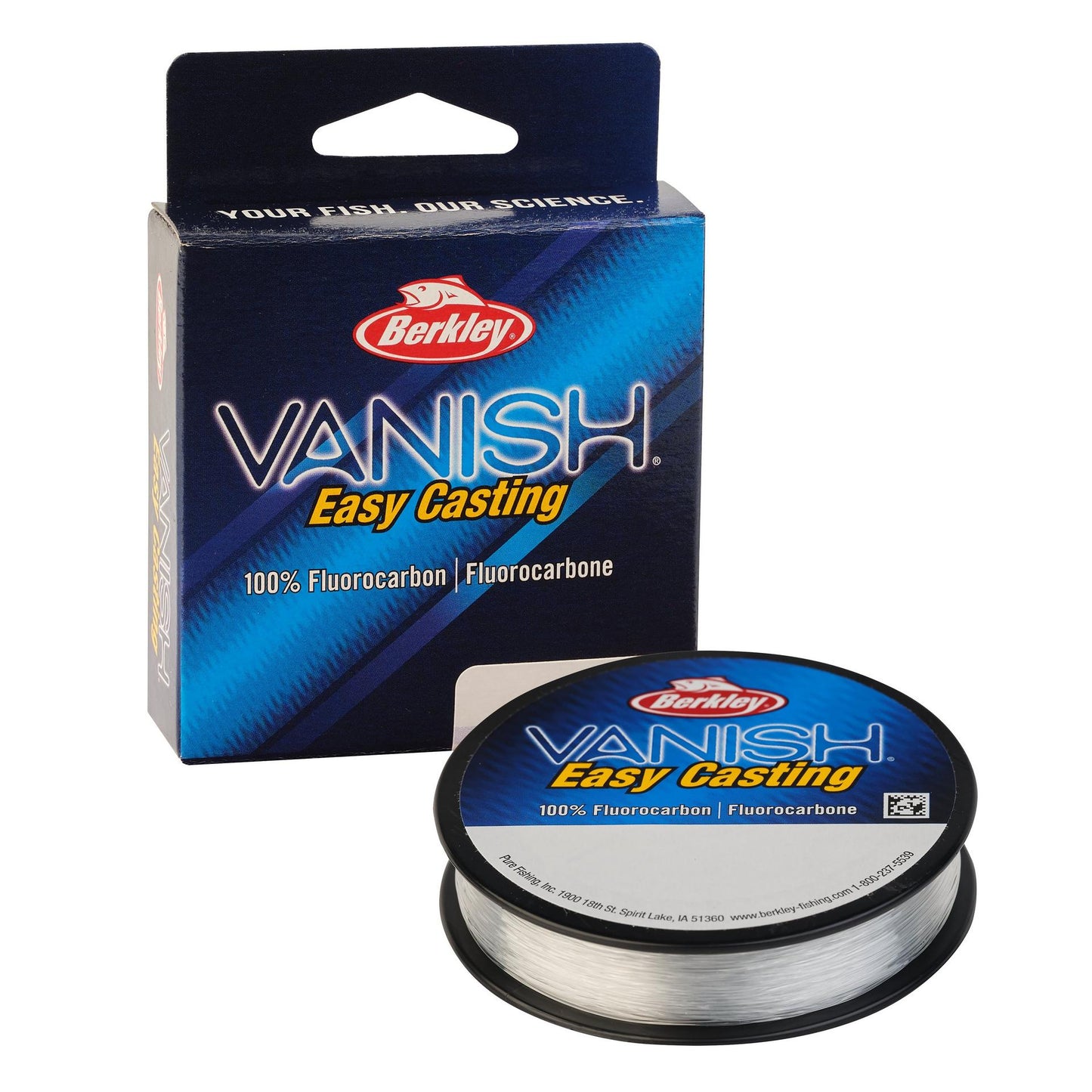 Berkley Vanish Fluoro 110 yd Clear 8 lb S - The Sportsman's Exchange