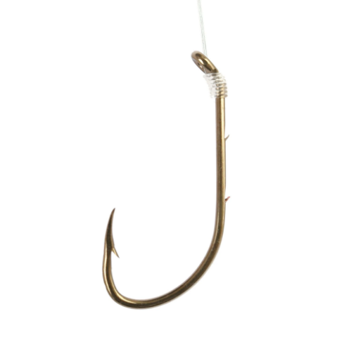 Eagle Claw Baitholder Snell Bronze Hooks 6pk