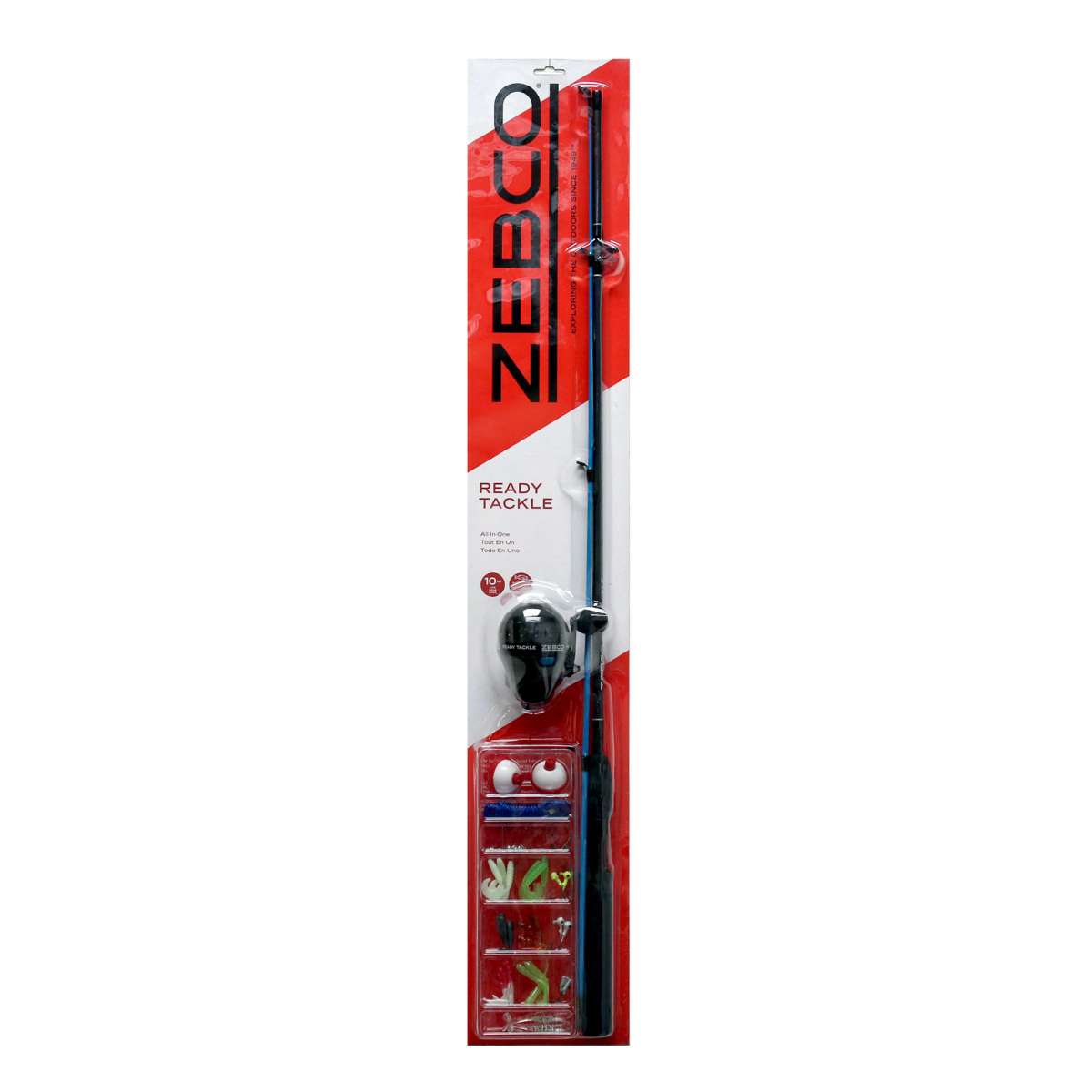 Zebco Ready Tackle Spincast Combo Kit S - The Sportsman's Exchange