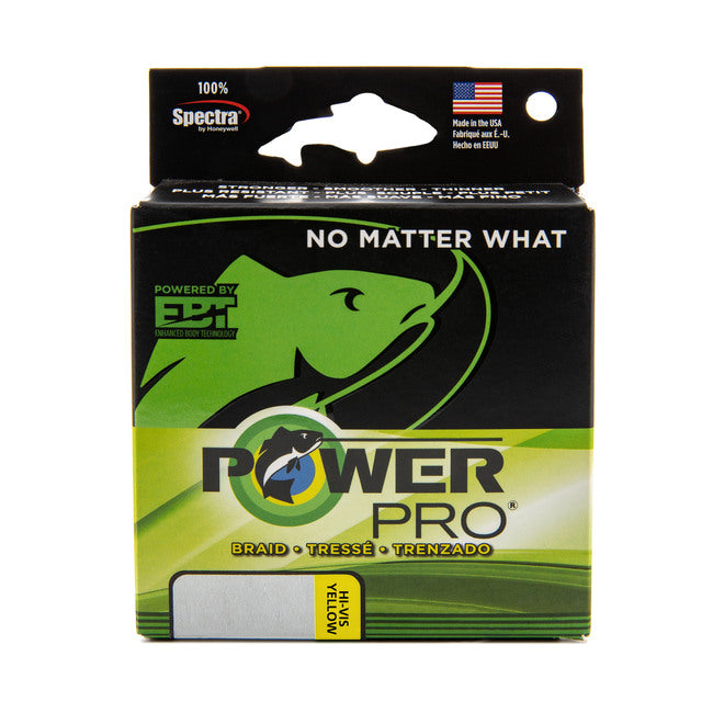 PowerPro Braided Spectra Fiber 150 Yard Microfilament Line