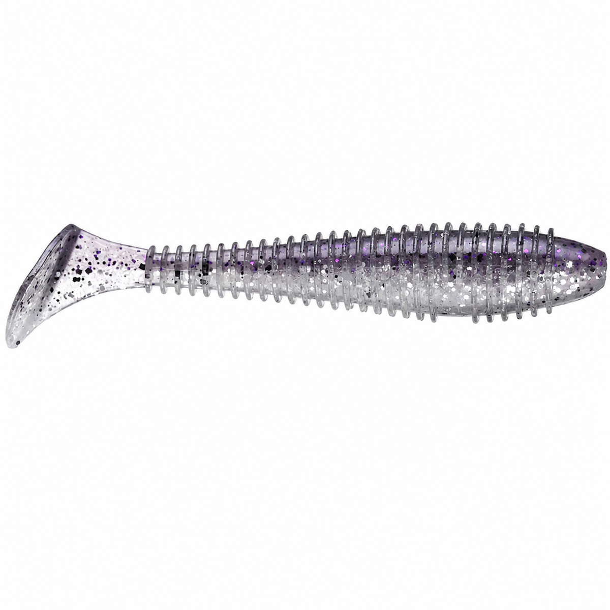 Keitech FAT Swing Impact Swimbait 3.3 inch soft paddle tail swimbait in Shad