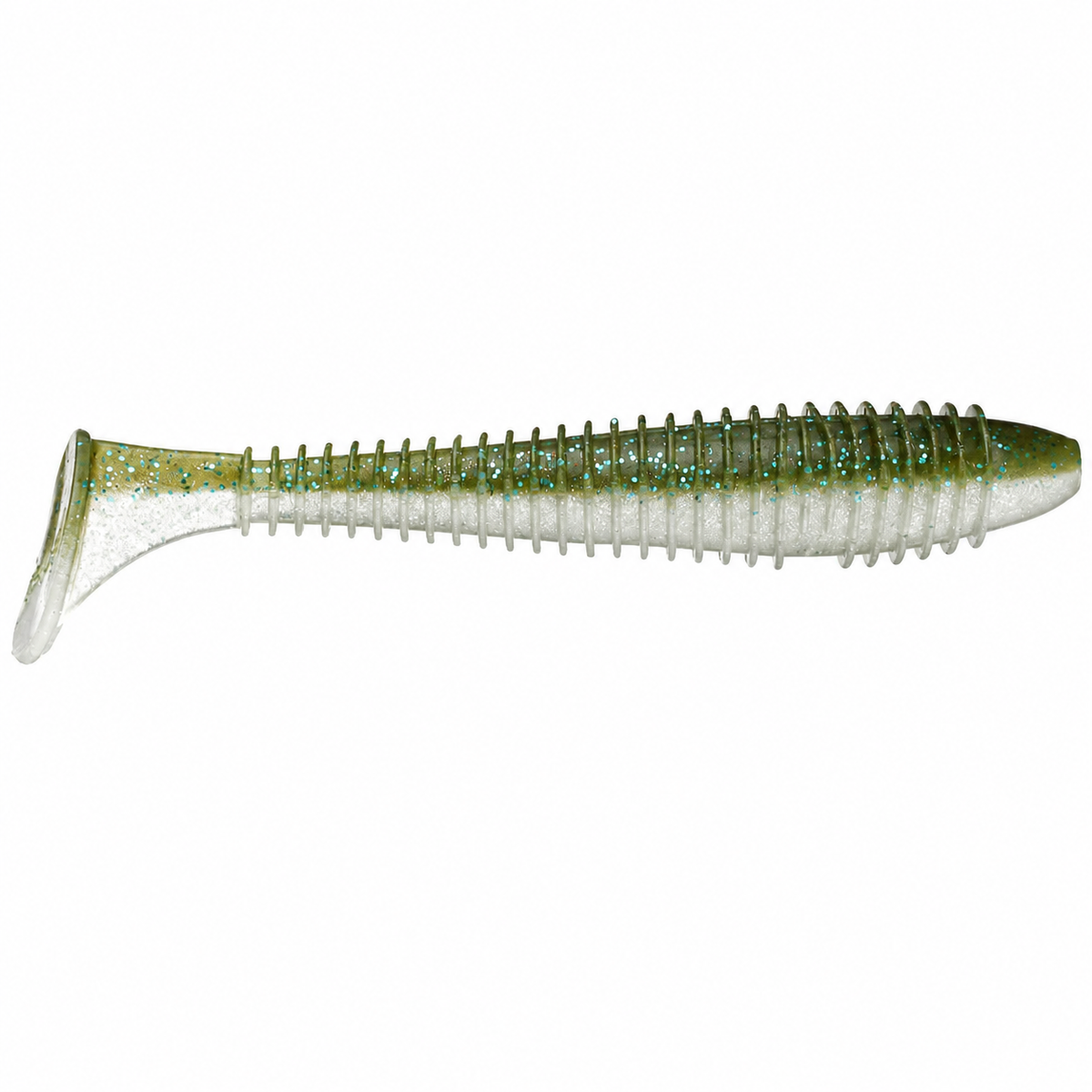 Keitech FAT Swing Impact Swimbait 3.3 inch soft paddle tail swimbait in Smallmouth Magic