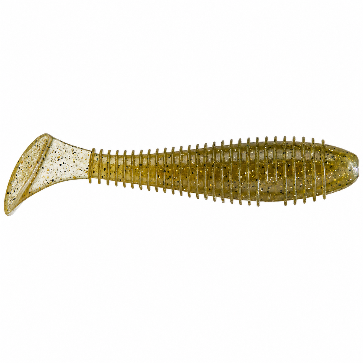 Keitech FAT Swing Impact Swimbait 3.8 inch soft paddle tail swimbait in Baby Bass