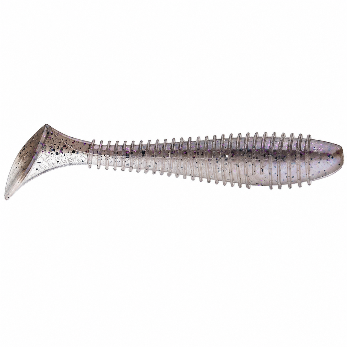 Keitech FAT Swing Impact Swimbait 3.8 inch soft paddle tail swimbait in Goby
