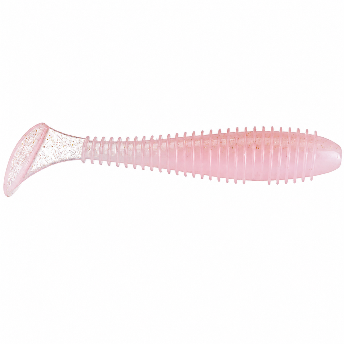 Keitech FAT Swing Impact Swimbait 3.8 inch soft paddle tail swimbait in Pink Magic
