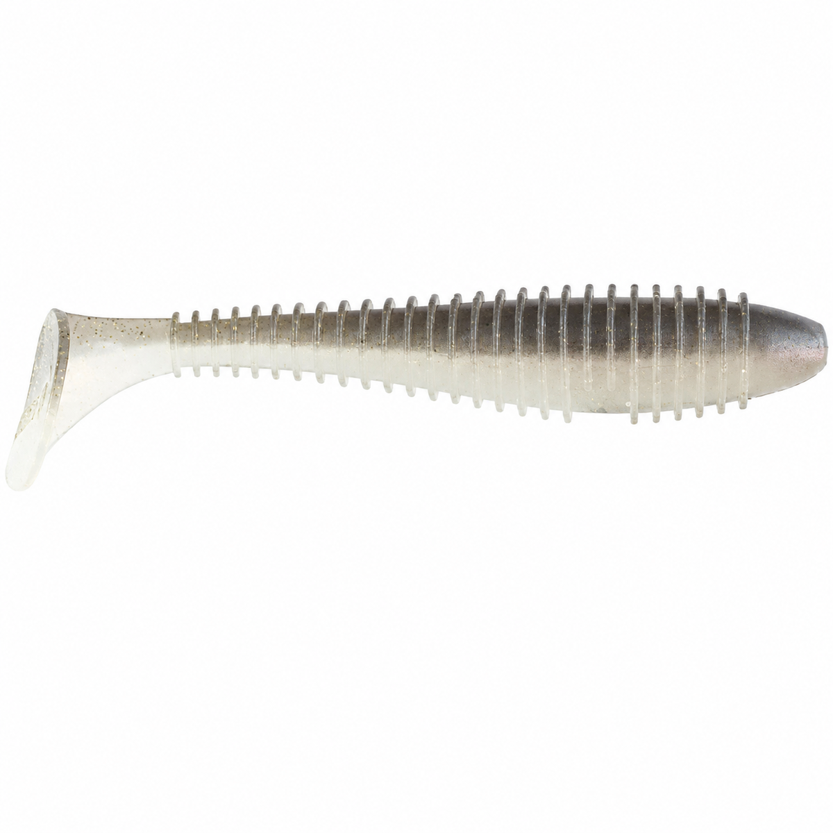 Keitech FAT Swing Impact Swimbait 3.8 inch soft paddle tail swimbait in Pro Blue Red Pearl