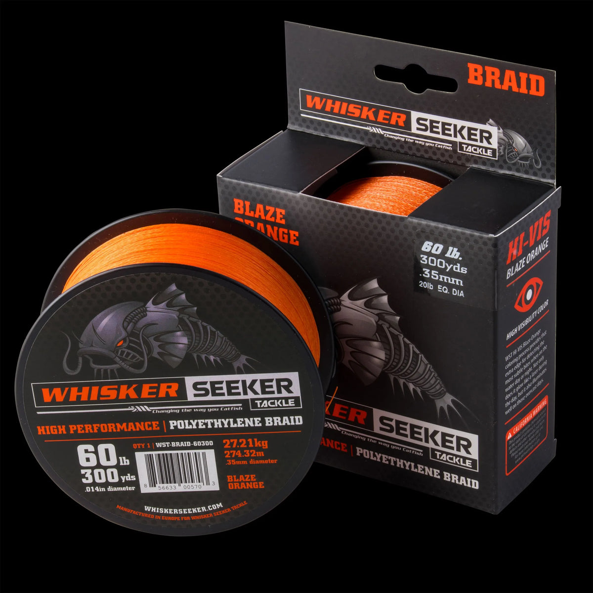 Whisker Seeker Catfish Braided Line